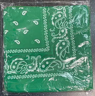 ASSORTED BANDANAS - 100% COTTON