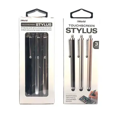 IWORLD STYLUS PENS 3-COUNT PACKS