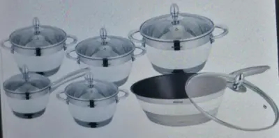 12 PIECES COOKING SET - (XM-1012CS-304)