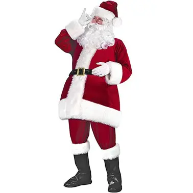 ADULT SANTA CLAUS COSTUME - HIGHLY DISCOUNTED