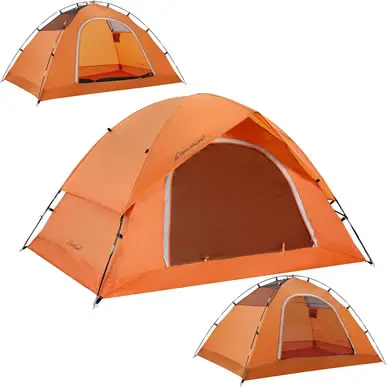 CLOSTNATURE® 2-4 PERSON CAMPING TENT