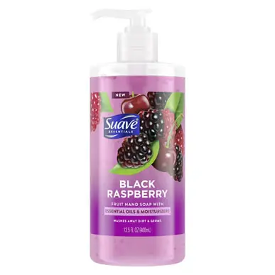 SUAVE® BLACK RASPBERRY LIQUID HAND WASH