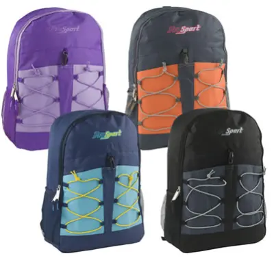 PROSPORT™ 17" BACKPACK WITH BUNGEE STRAPS