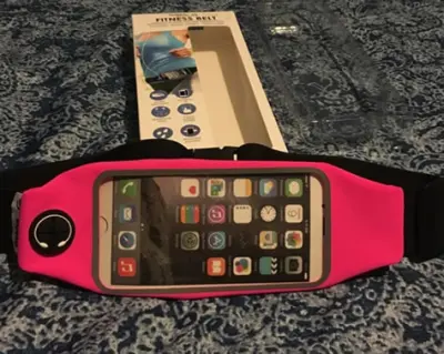 FITNESS WAIST BELT FOR SMARTPHONES