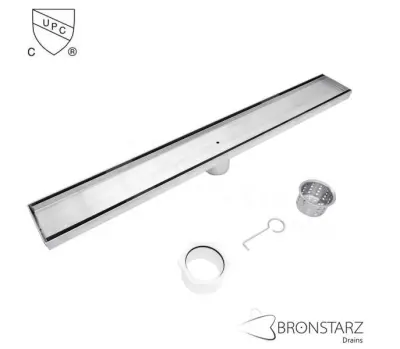 STAINLESS LINEAR SHOWER DRAIN