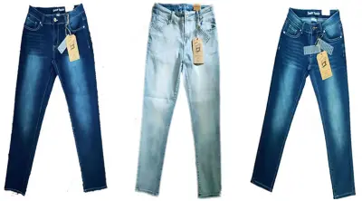 LADIES CAPRI DENIM STRETCH JEANS