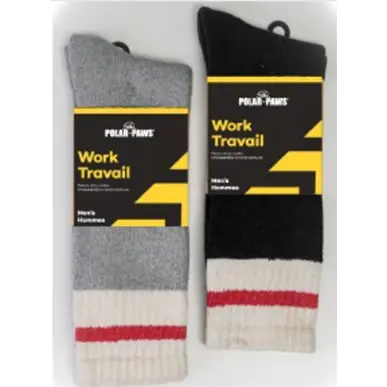 POLAR PAWS® COTTON WORK SOCKS