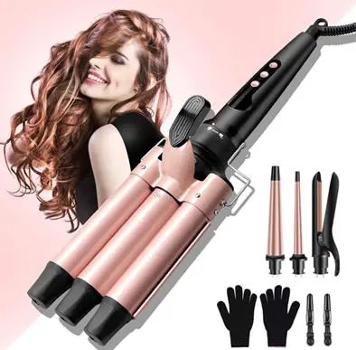 TOMMAX™ PROFESSIONAL CURLING WAND SET