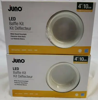 JUNO® LED BAFFLE KIT DEFLECTEUR ROUND LIGHT