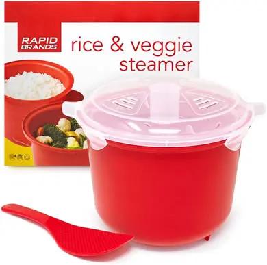 RAPID BRANDS® RICE AND VEGGIE COOKER