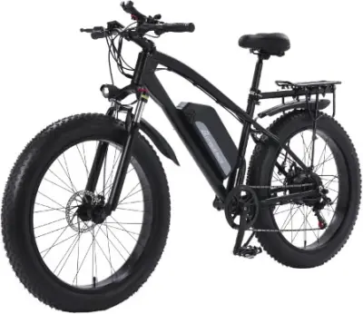 26" FAT TIRE ELECTRIC MOUNTAIN BIKE
