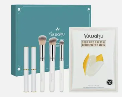 YUWAKU® ASSORTED MAKEUP BRUSHES