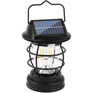 SOLAR POWERED OUTDOOR CAMPING LANTERN