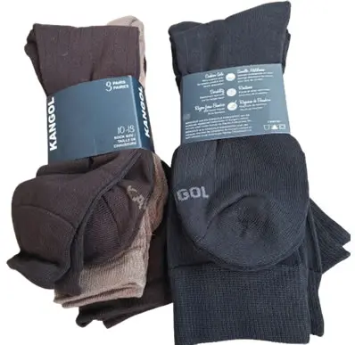 KANGOL® MEN'S (3-PAIRS PACK) SOCKS