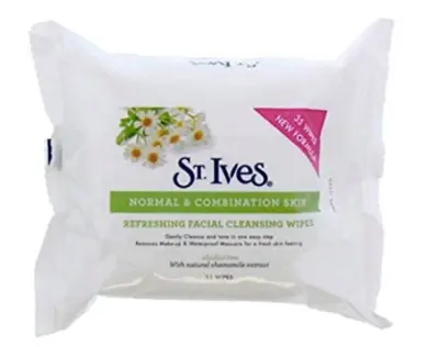 ST. IVES® FACIAL CLEANSER WIPES