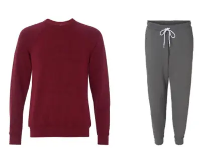 MEN'S FLEECE TOPS AND BOTTOMS