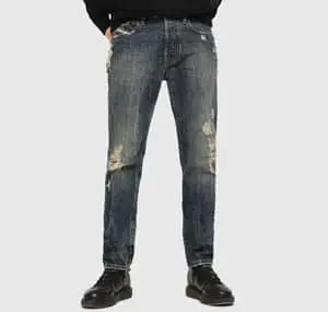 DIESEL MEN'S DENIM JEANS