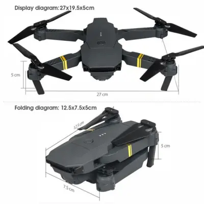 FOLDABLE RC QUADCOPTER DRONE